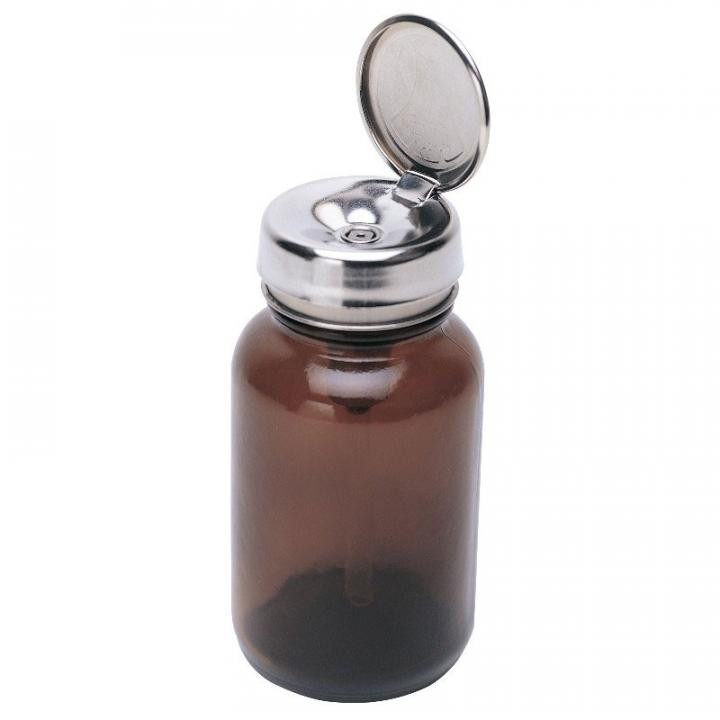 EP0708041 Glasflasche braun transparent 120 ml ONE TOUCH