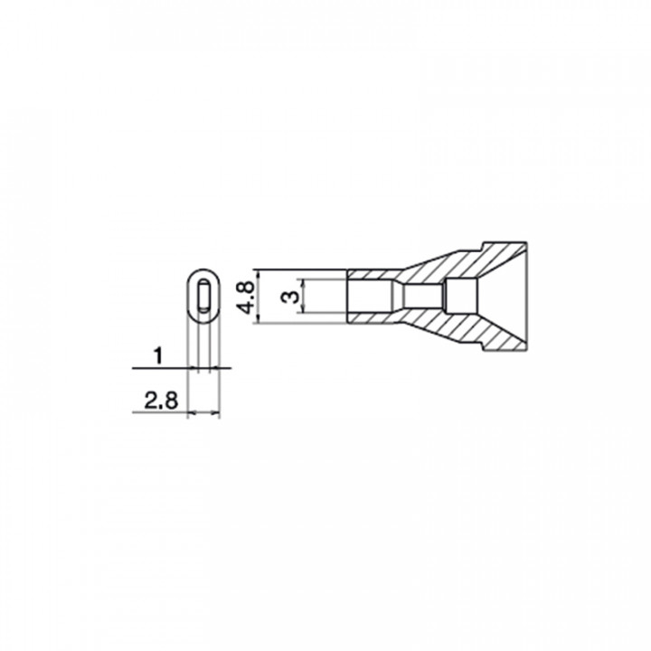 CE0103364 HAKKO Entloetduesen N61 fuer FR-301 14