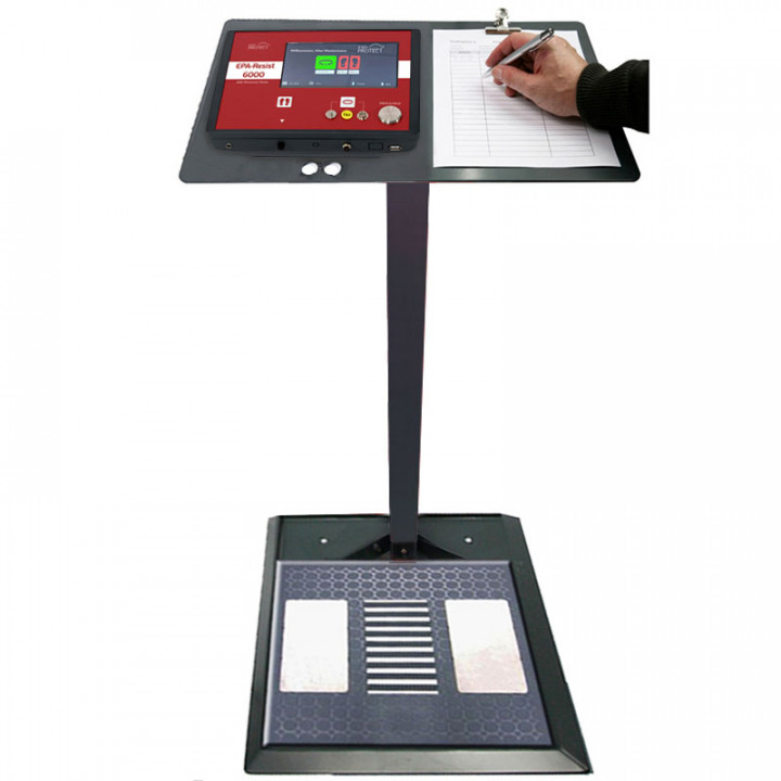 EP0206071 Standfuss mit Halteplatte fuer EPA-RESIST 6000 A4 1