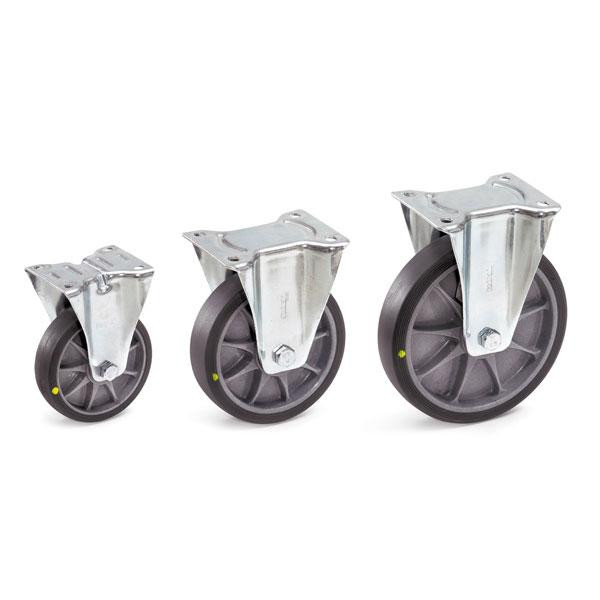 EP0806038 TPE-ESD-Bockrolle Tragkraft 135 kg EP0806038 TPE-ESD-Bockrolle Tragkraft 135 kg