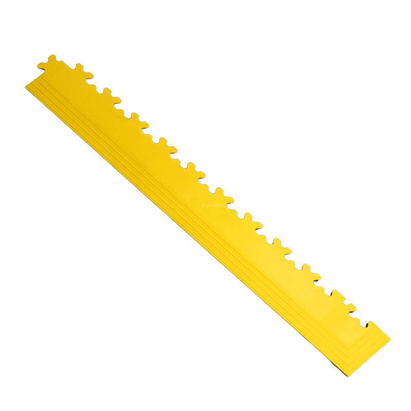 EP0502052-ESD-ProFloor PF 50 Eck-Rampenelement gelb 4995