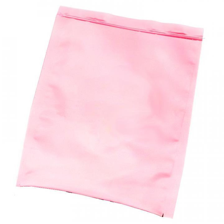 EP0701173 Pink Poly Bag ableitfaehig mit Zipper 1
