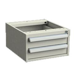 EP0801017 Schubladenblock 2 Schubladen 450x520x260 mm