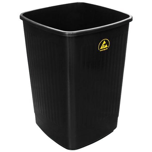 ESD-Abfallbehälter, ohne Deckel, 50 l