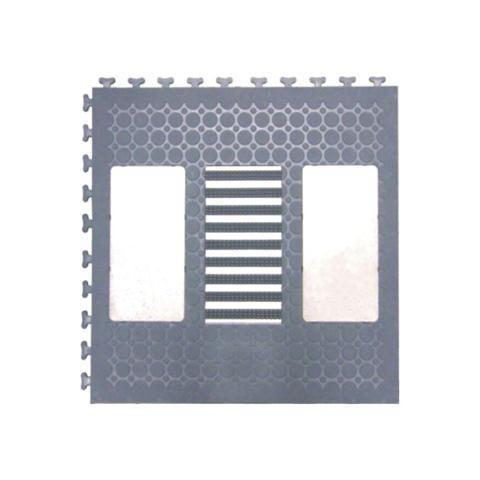 Schuhkontaktmatte, Abstreifer f. Bodenpuzzle