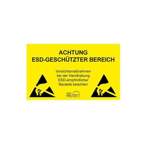 EPA-entrance sign, self-adhesive, DE