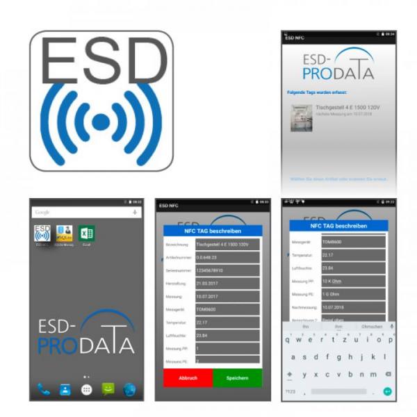 eLOGG, Softwarelösung zur ESD-Inventarverwaltung