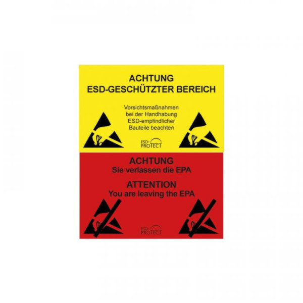 EP0601043 EPA-Warnschild und Ausgang DE und DE-EN 300x150