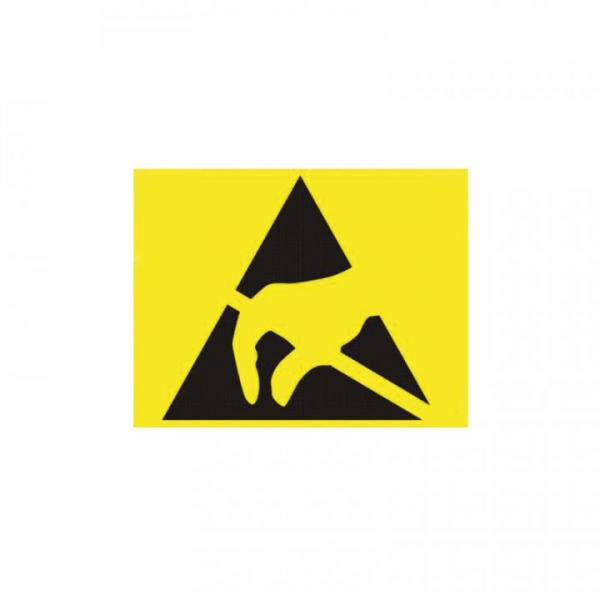 Etiketten ESD-Logo, 7 x 9 mm