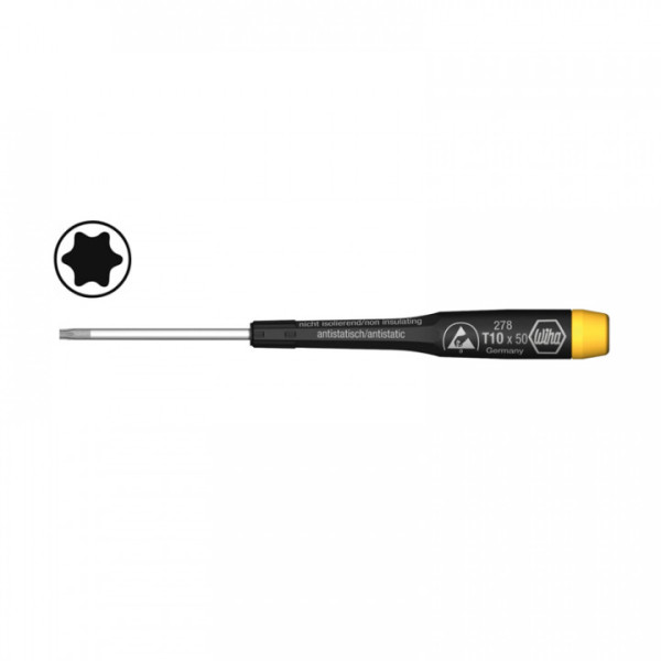 Wiha 278R TORX Magic Spring ESD-Schraubendreher