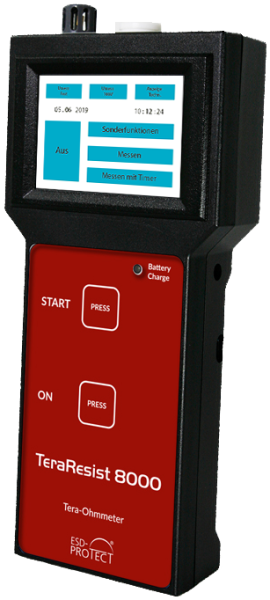 TeraResist 8000 Widerstandsmesser - Ohmmeter
