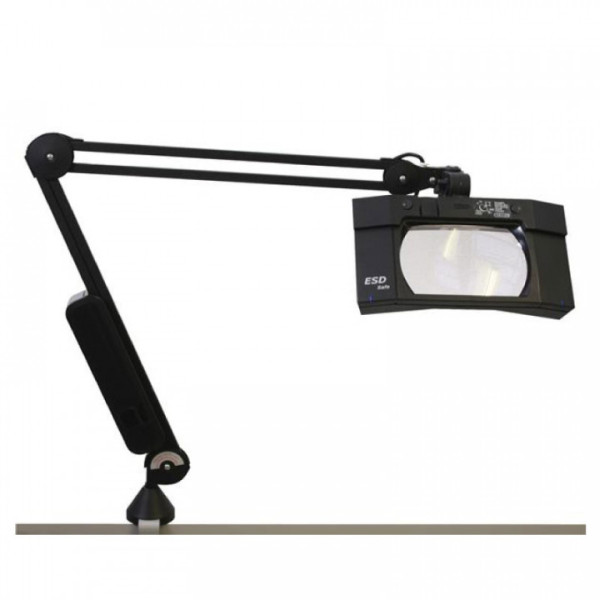 ESD-Lupenleuchte WAVE LED mit 3D, 3,5 Dioptrien