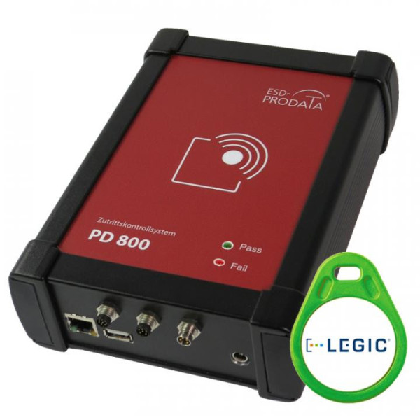 EP0301017 PD-800 L Personen-Erfassungssystem LEGIC Keys - Antennensystem für 13.56 MHz Transponder und LEGIC Keys.
