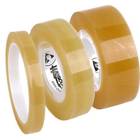 Klebeband antistatisch, transparent, Länge 66 m