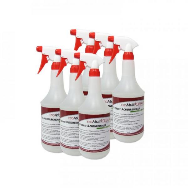 ESD-MultiClean Oberflächenreiniger, 6 x 1 l